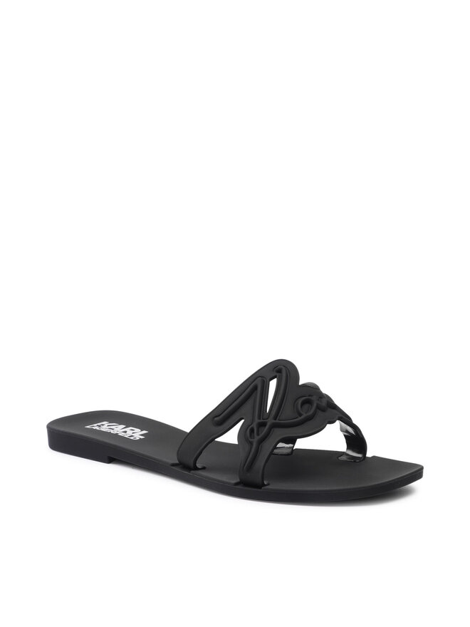 KARL LAGERFELD Iešļūcenes KARL LAGERFELD KL80008 Melns