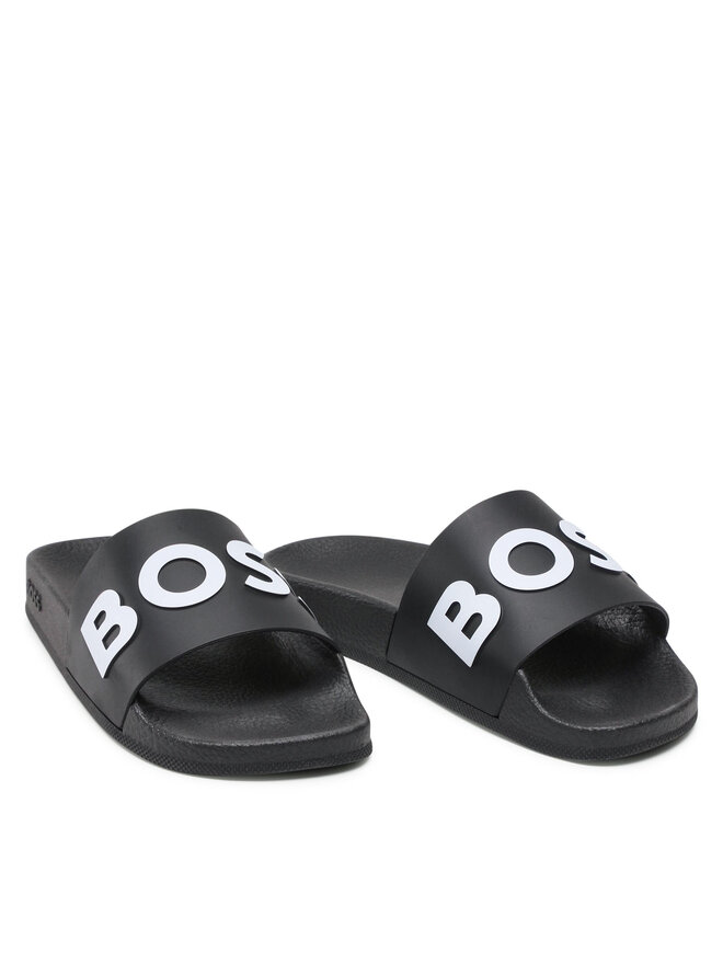 BOSS Pantoletten Boss Bay 50471271 10242218 01 Schwarz