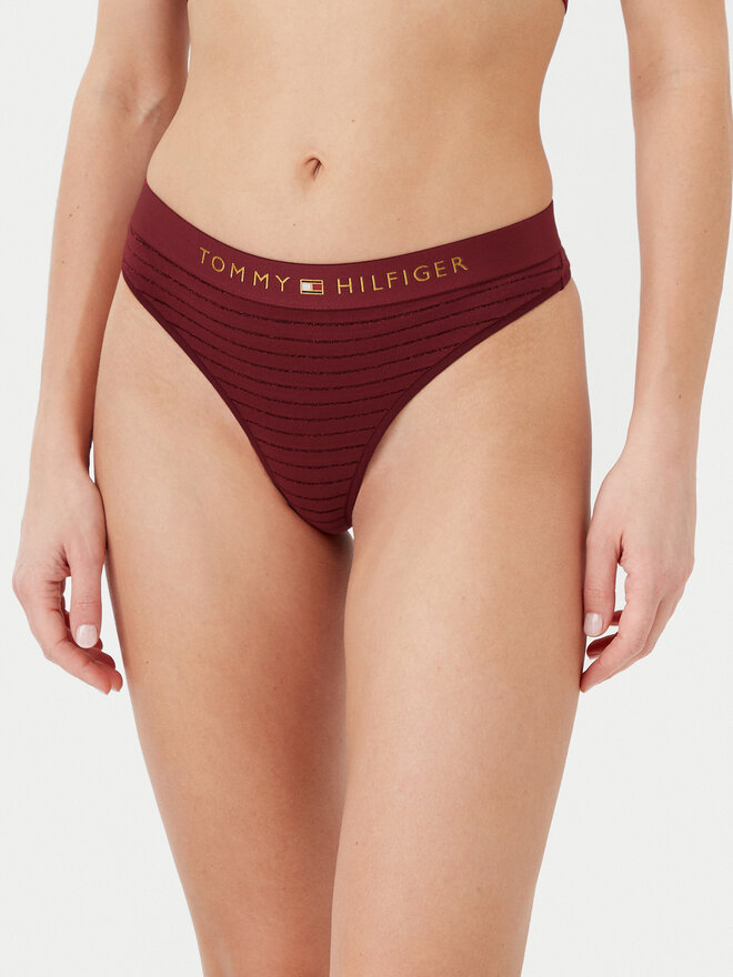 Tommy Hilfiger Tommy Hilfiger Стрінги UW0UW05589 Червоний