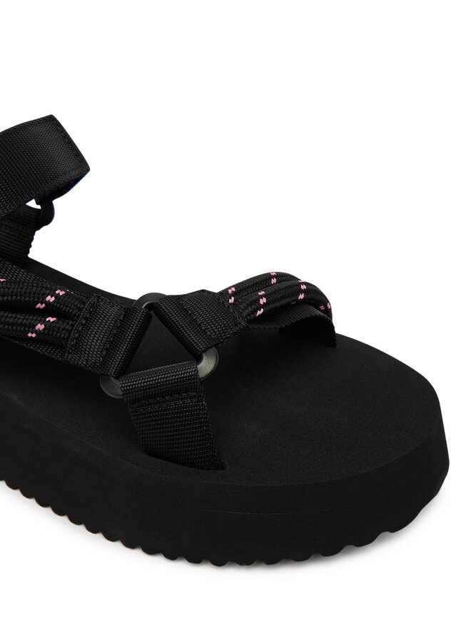 Tommy Jeans Sandalen Tommy Jeans Tjw Eva Rope Sandal EN0EN02970 Schwarz