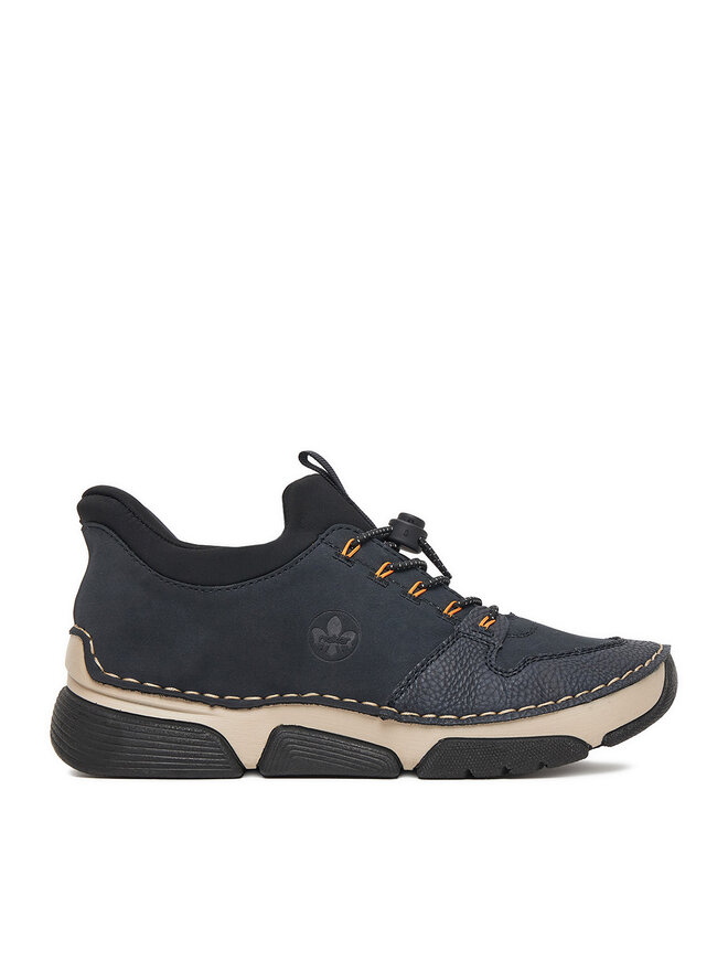 Rieker Sneakersy Rieker 45963-14 Tmavomodrá