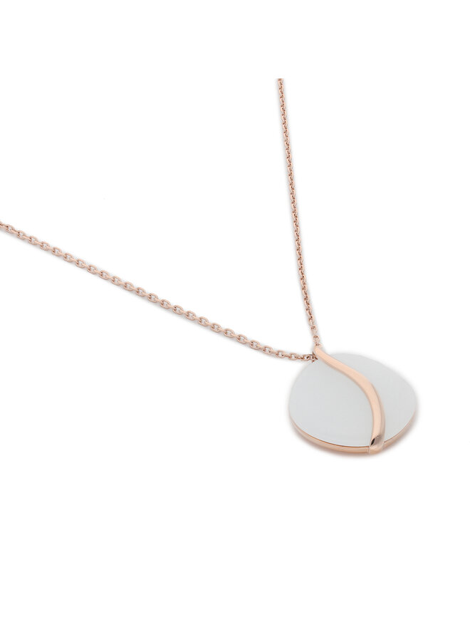 Skagen Náhrdelník Skagen SKJ1813791 Ružové zlatenie