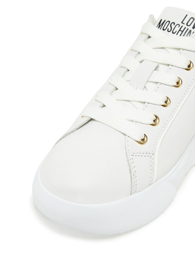 LOVE MOSCHINO Sneakersy LOVE MOSCHINO JA15054G1MIA410A Biały