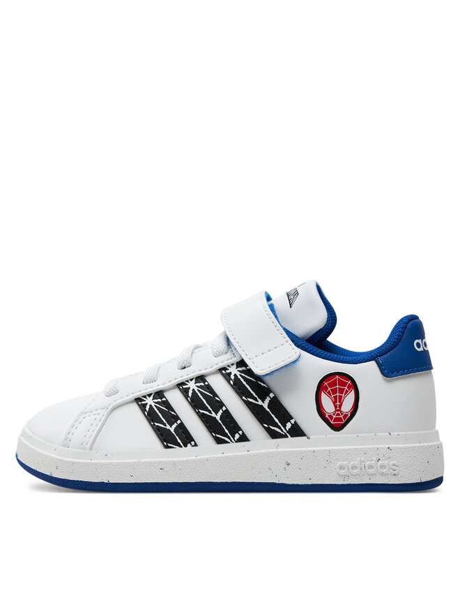 adidas Sneakersy adidas Grand Court Spider-Man El K IF0925 Bílá