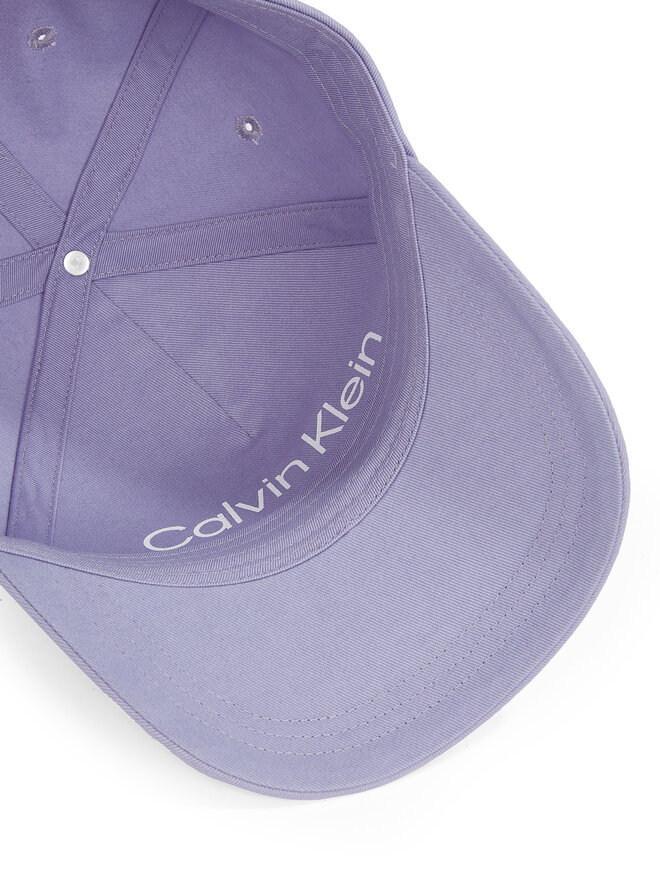 Calvin Klein Czapka z daszkiem Calvin Klein Ck Must Tpu Logo Cap K60K610525 Fioletowy