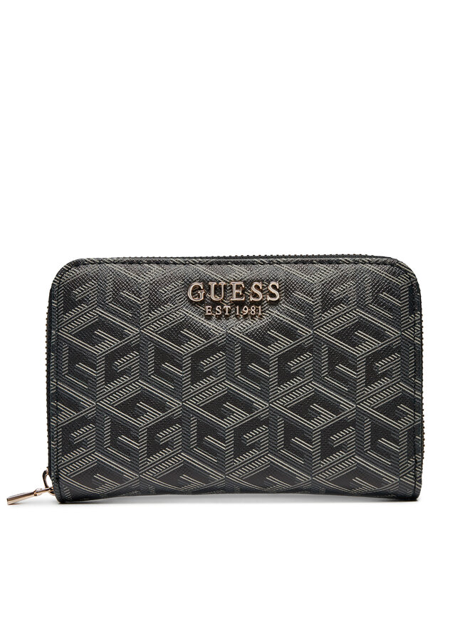 Guess Portafoglio grande da donna Guess Laurel (CU) Wallets SWCU85 00400 Nero