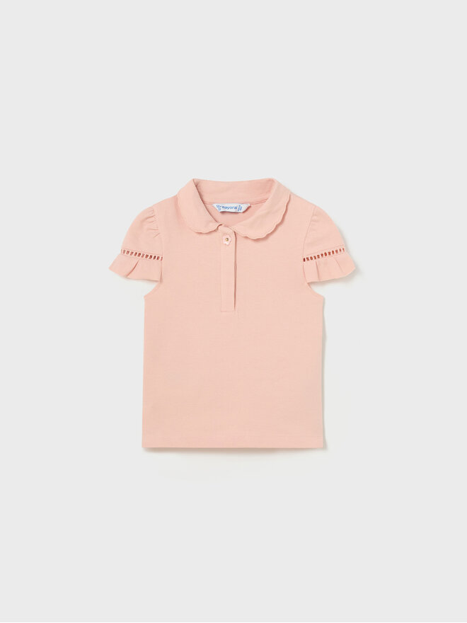 Mayoral Mayoral Poloshirt 1191 Rosa Regular Fit