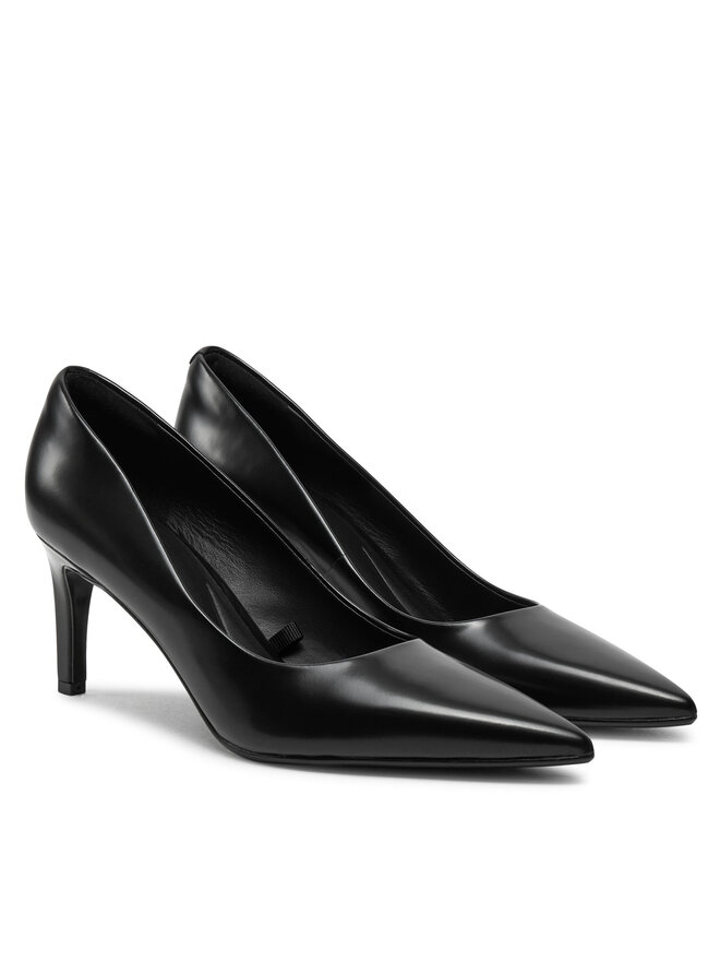 Calvin Klein Lodičky Calvin Klein Heel Pump 70 - Brush L HW0HW02446 Černá