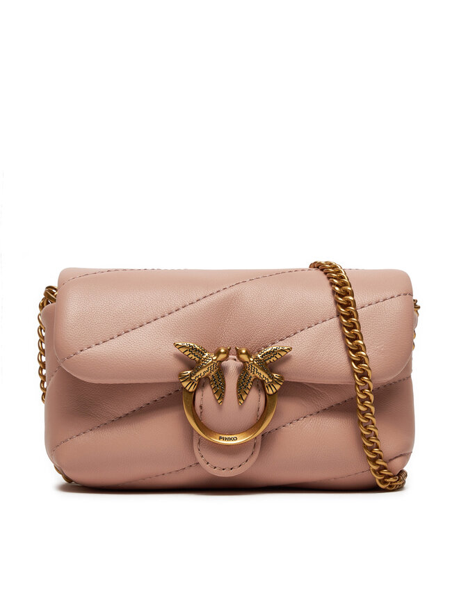 PINKO Kabelka Pinko Love Puff Micro C PE 24 PCPL 100041 A0F2 Růžová
