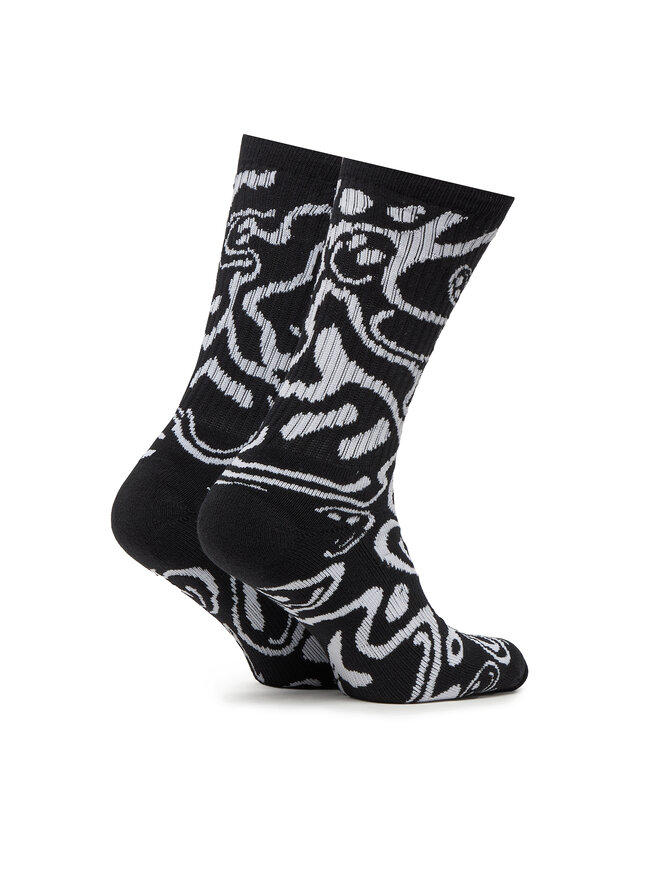 Volcom Skarpety Wysokie Męskie Volcom D6312503 Czarny