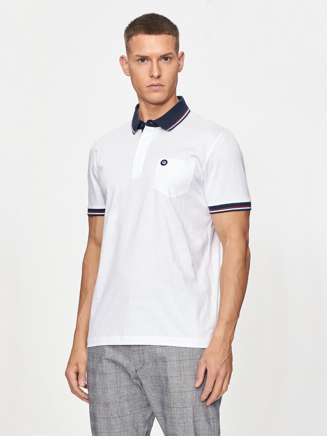 Pierre Cardin Pierre Cardin Поло C5 21284.2034 Білий Regular Fit