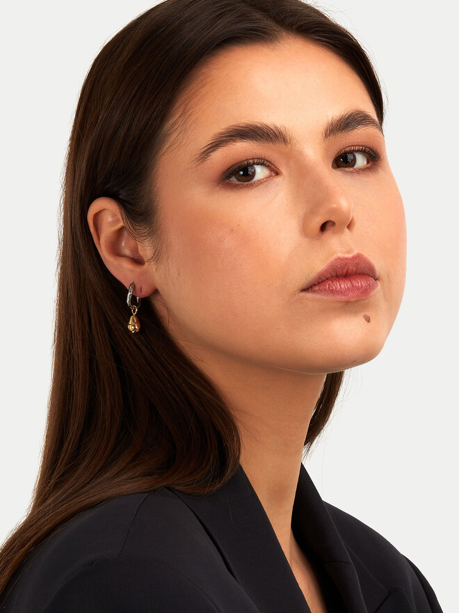Trussardi Naušnice Trussardi TJAXA14 Srebrna