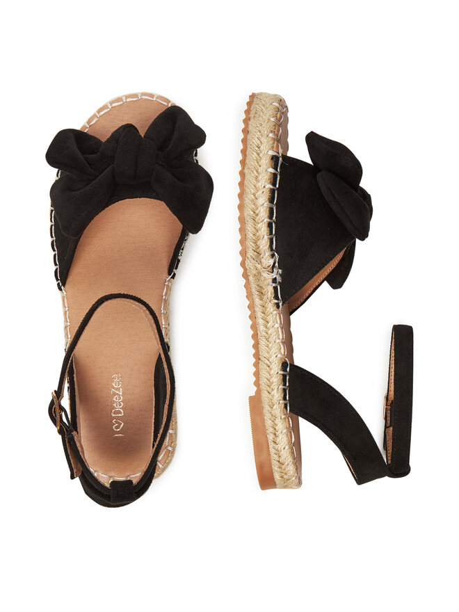 DeeZee Espadrile DeeZee LE601-107 Negru