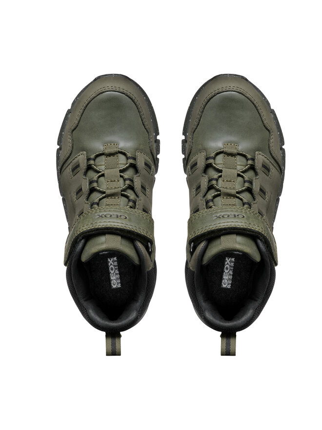 Geox Schnürschuhe Geox J Flexyper Boy B Abx J949XA 032FU C0450 M Grün