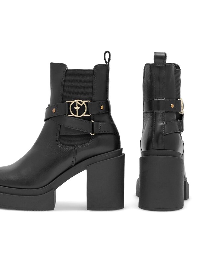 Eva Minge Stiefeletten Eva Minge HONDA-01 Schwarz