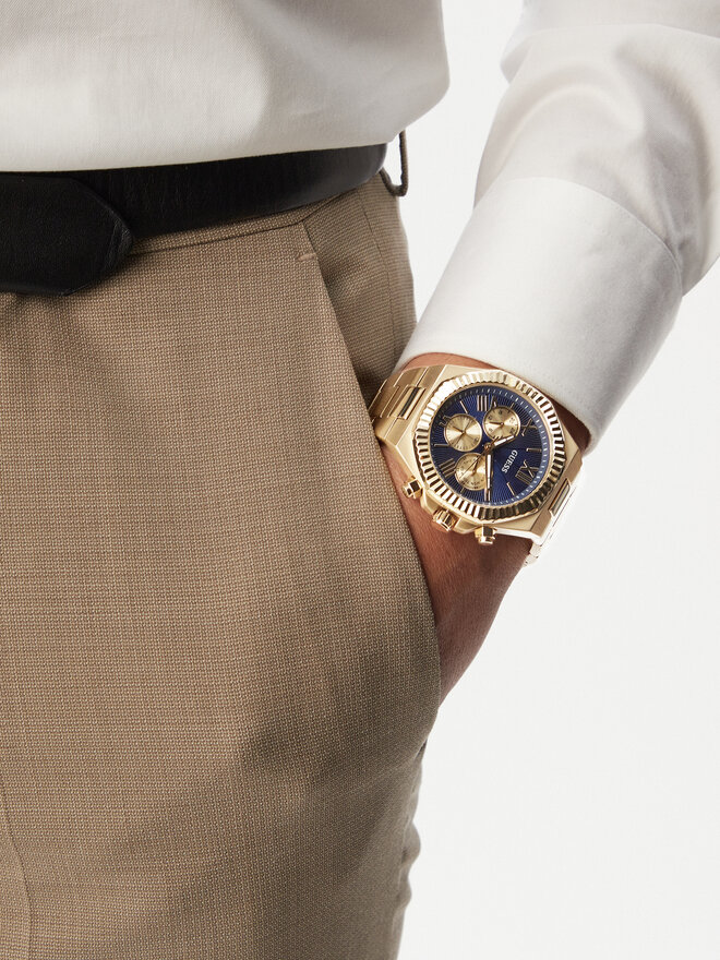 Guess Uhr Guess Equity GW0703G6 Goldfarben