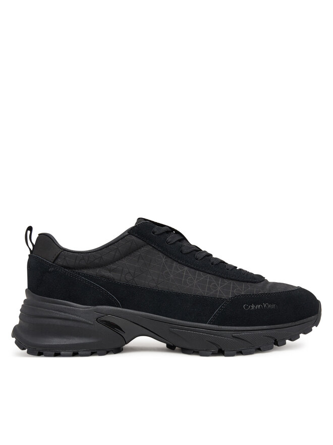 Calvin Klein Sneakersy Calvin Klein Hike Runner Casual NY-Su Aop YM0YM01378 Czarny