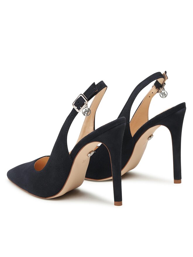 Solo Femme Sandali Solo Femme 14416-11-K33/000-05-00 Mornarsko modra