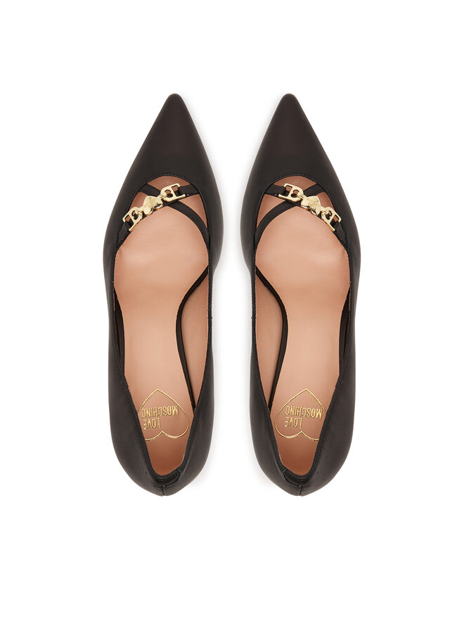 LOVE MOSCHINO Lodičky LOVE MOSCHINO JA10277G1NIA000040 Černá