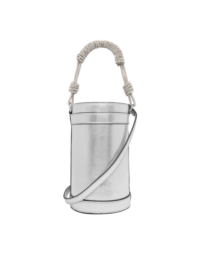 PINKO Handtasche PINKO Mini Bucket Manico 25-26 PLTT 105910 Silberfarben