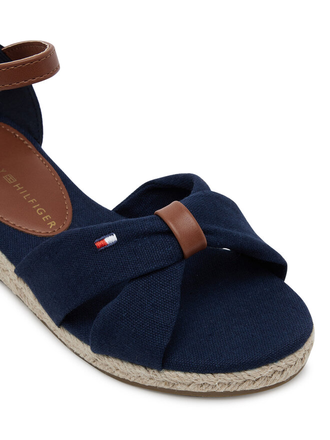 Tommy Hilfiger Еспадрили Tommy Hilfiger T3A7-33801-0048 M Тъмносин