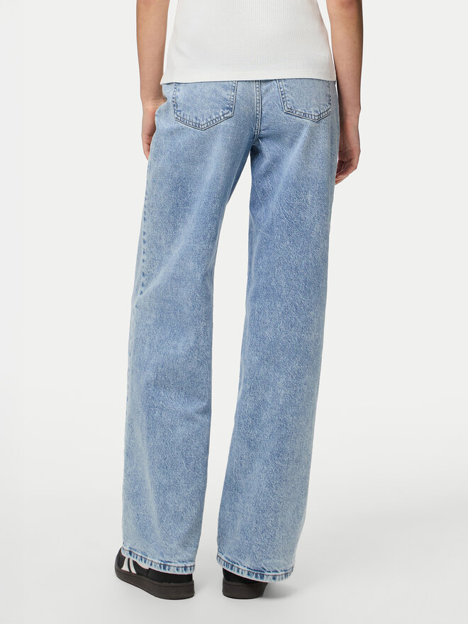 Pieces Pieces Top Ruka 17133673 Blanco Slim Fit