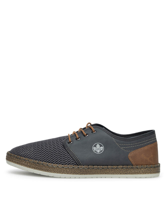 Rieker Polobotky Rieker B5249-45 Šedá