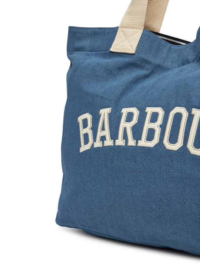 Barbour Torebka Barbour Emily Denim Tote Bag LBA0472BL31 Niebieski