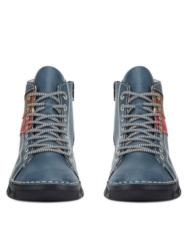 Rieker Botine Rieker 55004-14 Albastru