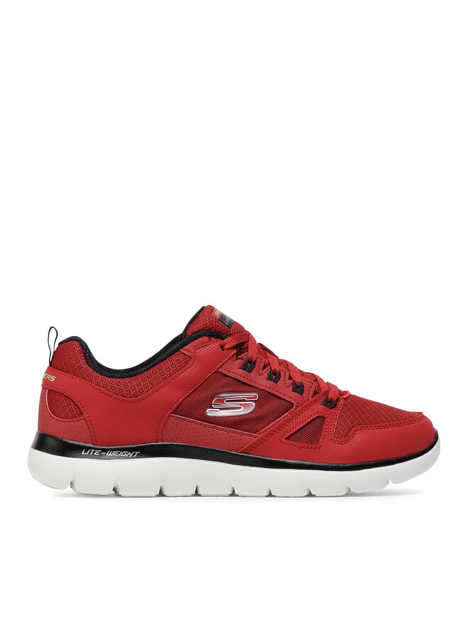Zapatillas Skechers New World 232069 RDBK Rojo zapatos.es