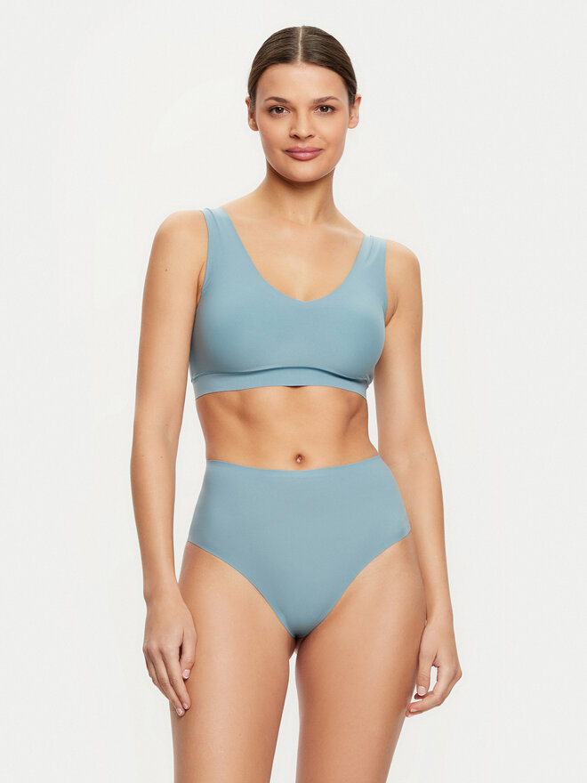 Chantelle Chantelle Бразильські труси з високою талією Soft Stretch C10690 Сірий