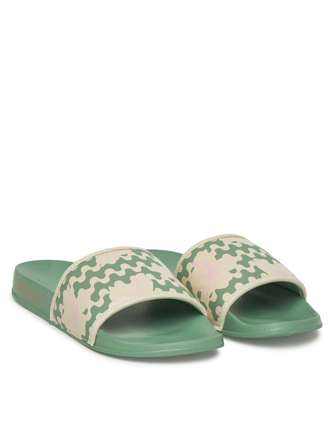 Roxy Παντόφλες Roxy ARJL100909 Πράσινο