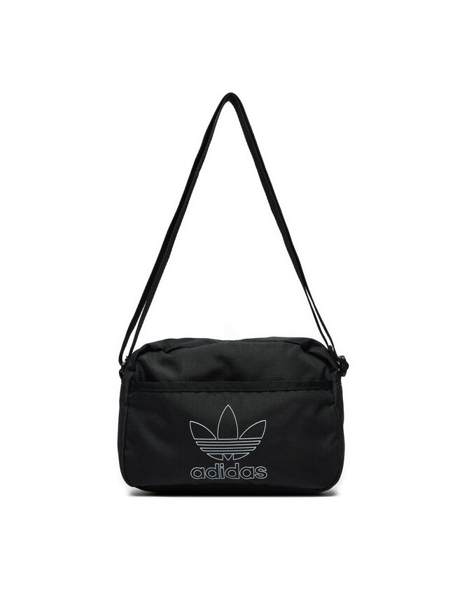 Kleine Umhangetasche adidas Small Airliner Bag IS4585 Schwarz eschuhe.at