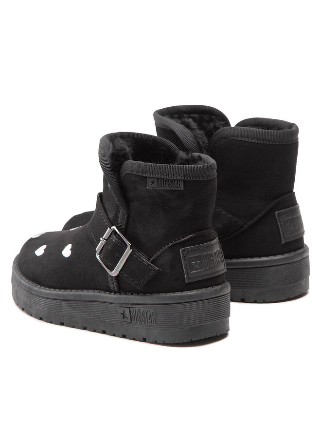 Big Star Shoes Μπότες Χιονιού Big Star Shoes KK374243 Μαύρο