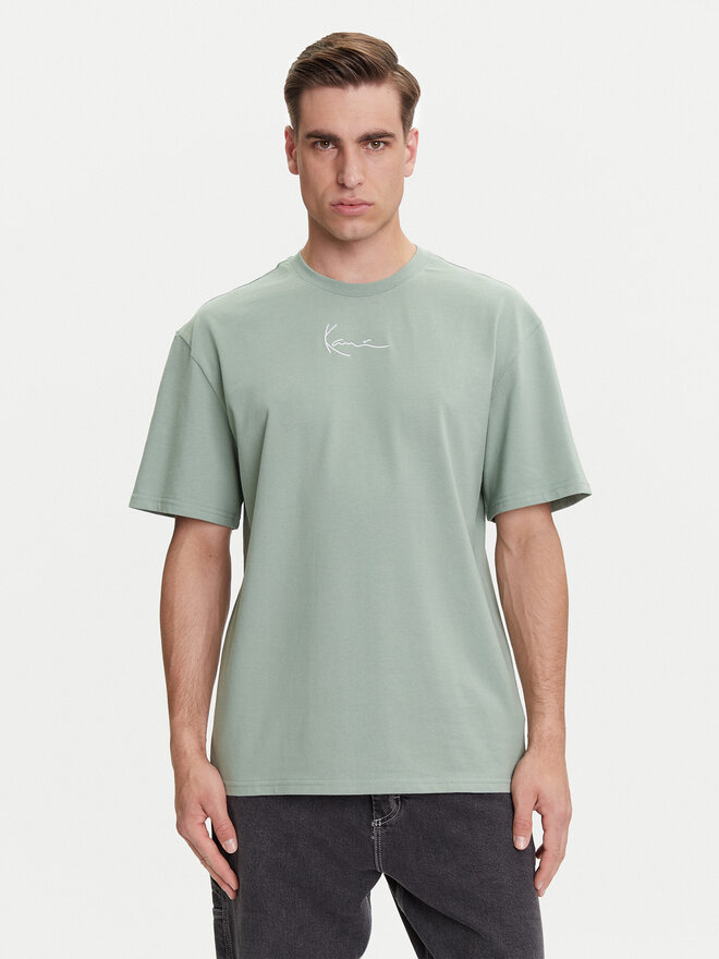 Karl Kani Karl Kani Camiseta Small Signature Essential PD00008142 Verde Relaxed Fit