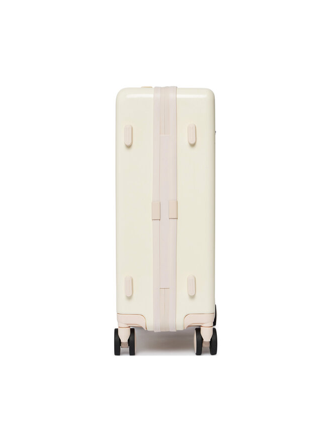 Tommy Hilfiger Rankinio bagažo lagaminas Tommy Hilfiger Th Travel Cabin Case AW0AW17829 Écru