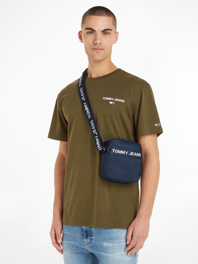 Tommy Jeans Umhängetasche Tommy Jeans Tjm Essential Reporter AM0AM11524 Dunkelblau