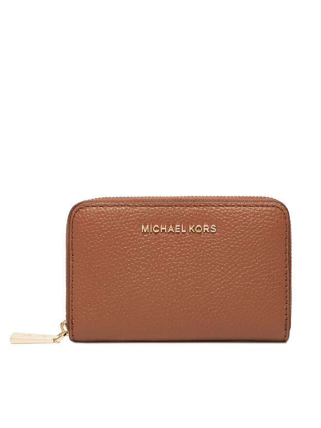 MICHAEL Michael Kors Mały Portfel Damski MICHAEL Michael Kors Jet Set 32F9GJ6D0L Brązowy