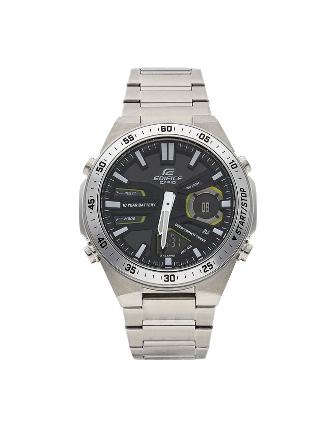 Casio Ρολόι Casio EFV-C110D-1A3VEF Ασημί