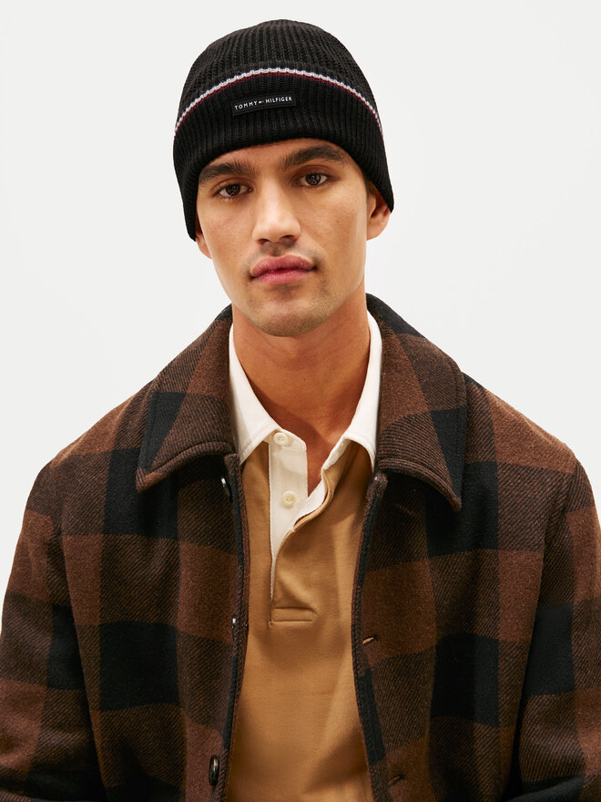 Tommy Hilfiger Gorro Tommy Hilfiger AM0AM13587 Negro