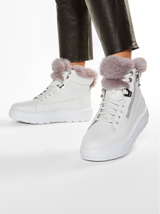 Sneakers Geox D Kaula B Abx D D84AWD 046BH C0672 Blanc chaussures