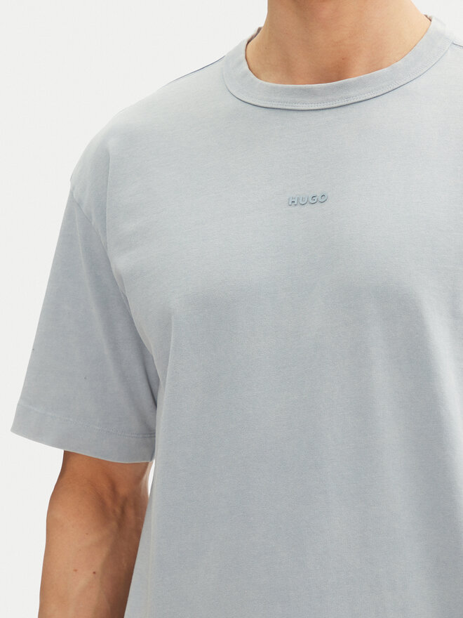HUGO HUGO Футболка Docku 50531739 Світло-синій Relaxed Fit