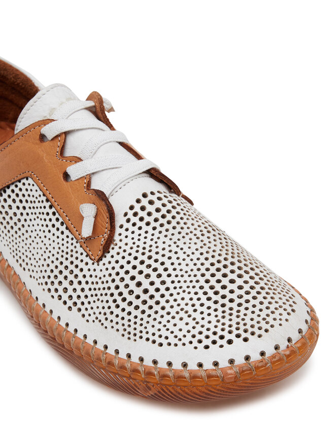 Manitu Halbschuhe Manitu 840074 Weiß