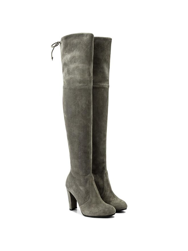 Stuart Weitzman Mušketierky Stuart Weitzman Highland Sivá