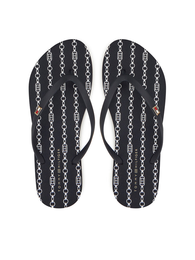 Tommy Hilfiger Flip-flops Tommy Hilfiger FW0FW08518 Sötétkék