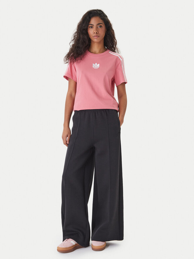 adidas adidas T-Shirt adicolor 3D Trefoil GN6702 Rosa Loose Fit
