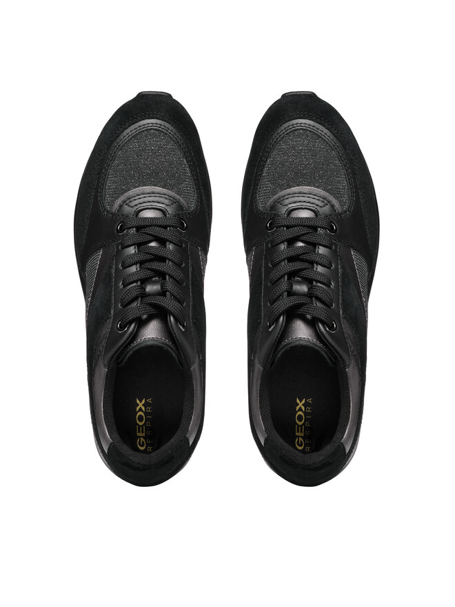 Geox Αθλητικά Geox D Zosma D368LA 0LY22 C9999 Μαύρο