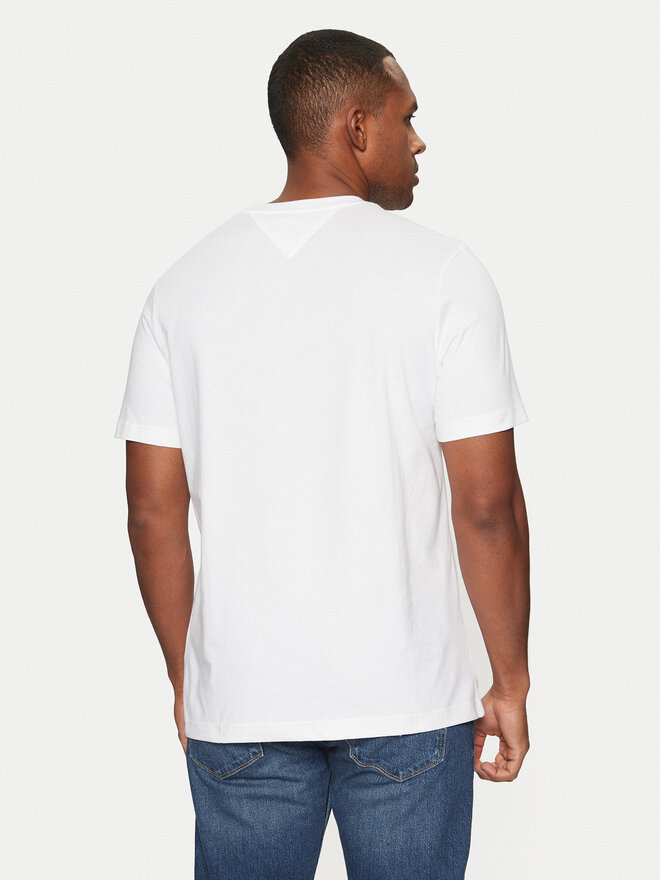 Tommy Hilfiger Tommy Hilfiger Camiseta Essential MW0MW37267 Blanco Regular Fit