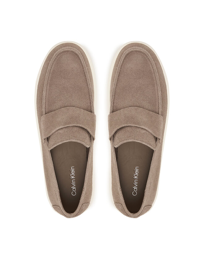Calvin Klein Slipper Calvin Klein Hybrid Clean Cup Loafer Band Su HM0HM02161 Beige