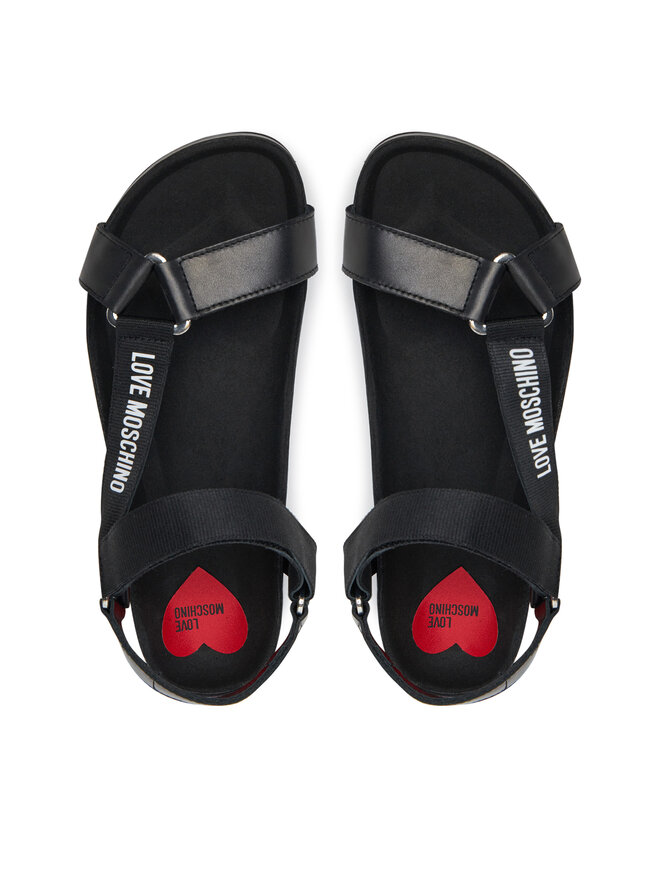 LOVE MOSCHINO Sandale LOVE MOSCHINO JA16263G0MIA0000 Negru